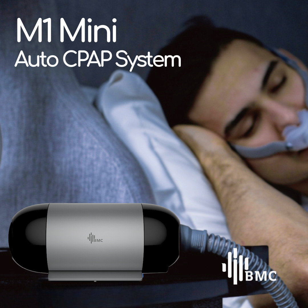 CPAP装置 BMC M1 Mini Auto CPAP System＜CPAPマスク1点プレゼント中＞